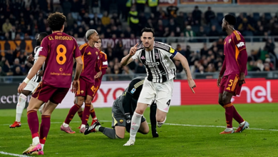 تعادل مثير بين روما ويوفنتوس بثلاثة أهداف لكل فريق في قمة الدوري الإيطالي