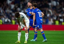 خيتافي يسقط ريال مدريد في سانتياجو برنابيو ويقدم هدية ثمينة لنادي برشلونة