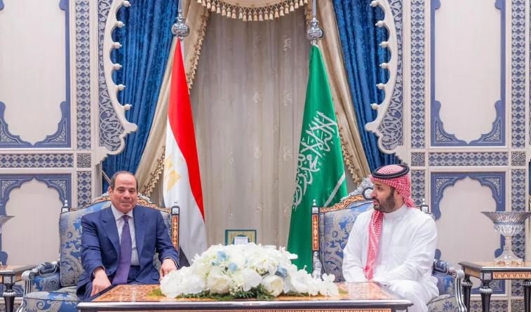 الرئيس السيسي وولي العهد السعودي