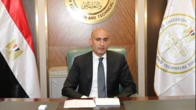 محمد عبد اللطيف وزير التربية والتعليم والتعليم الفني