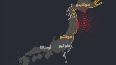 زلزال اليابان