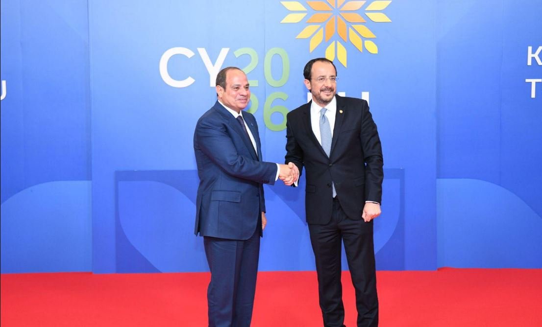 الرئيس السيسي ونظيره القبرصي